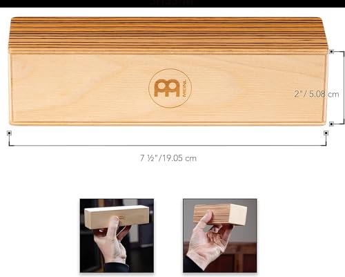 Meinl SH53-M Wood Shaker Medium Birke Zebrano Holz