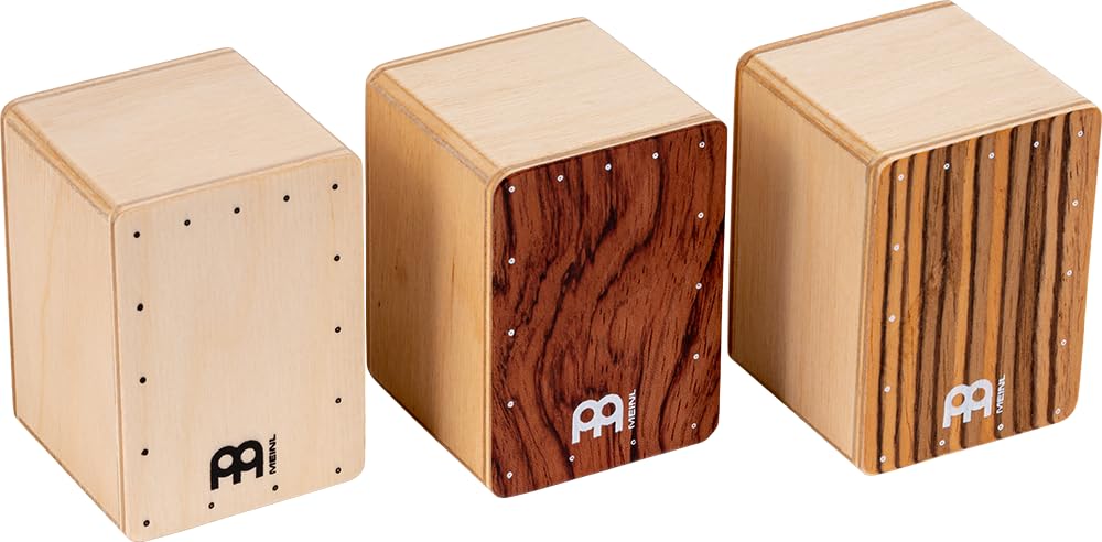Meinl Cajons SH50-SET Mini Cajon Shaker Set 3-teilig Deko