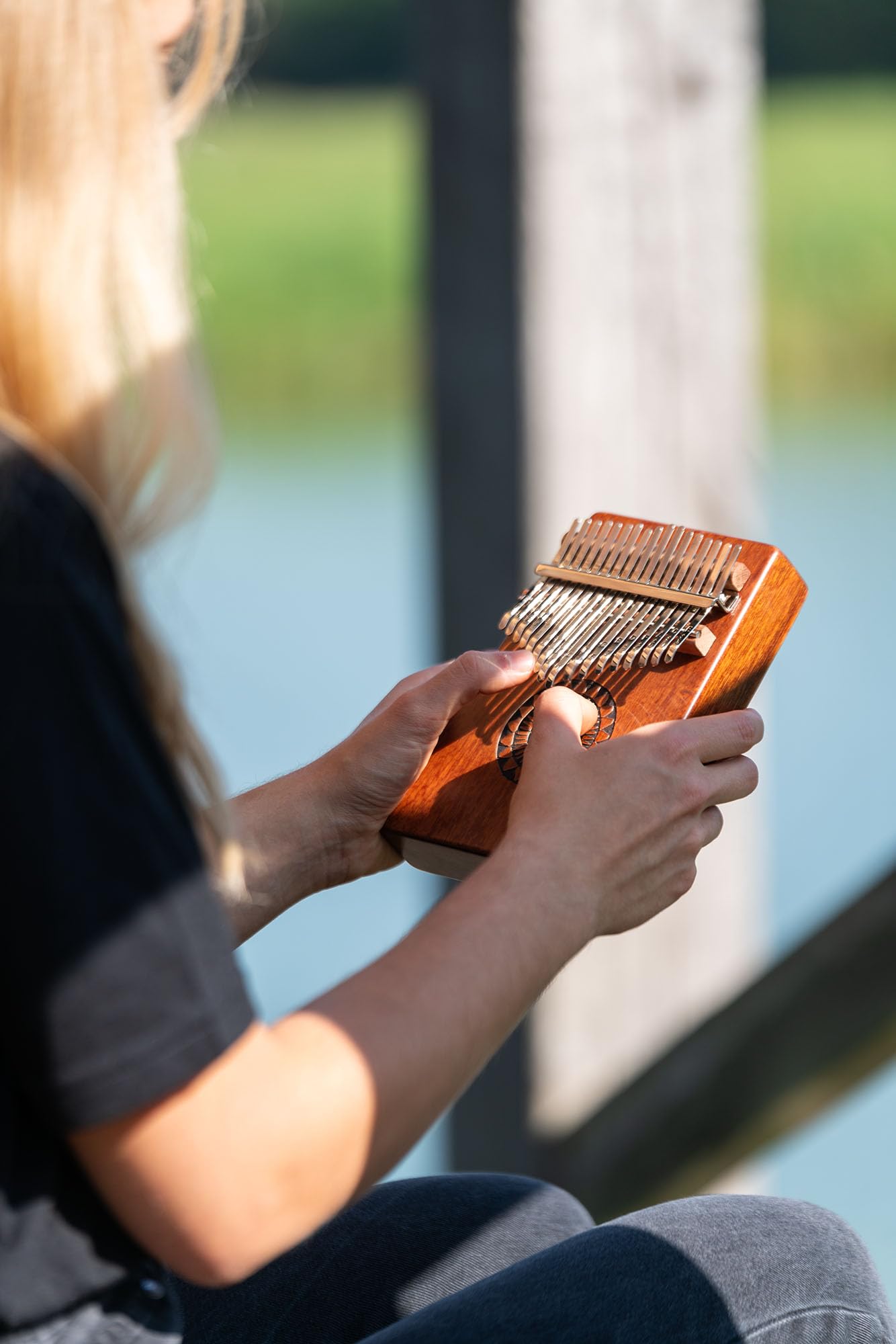 MEINL KA17SU Kalimba 17 Zungen C-Dur braun