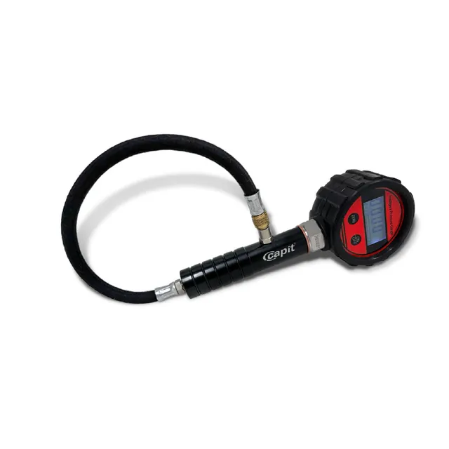 Capit Accessori Paddock Manometro Digitale Reifendruckprüfer