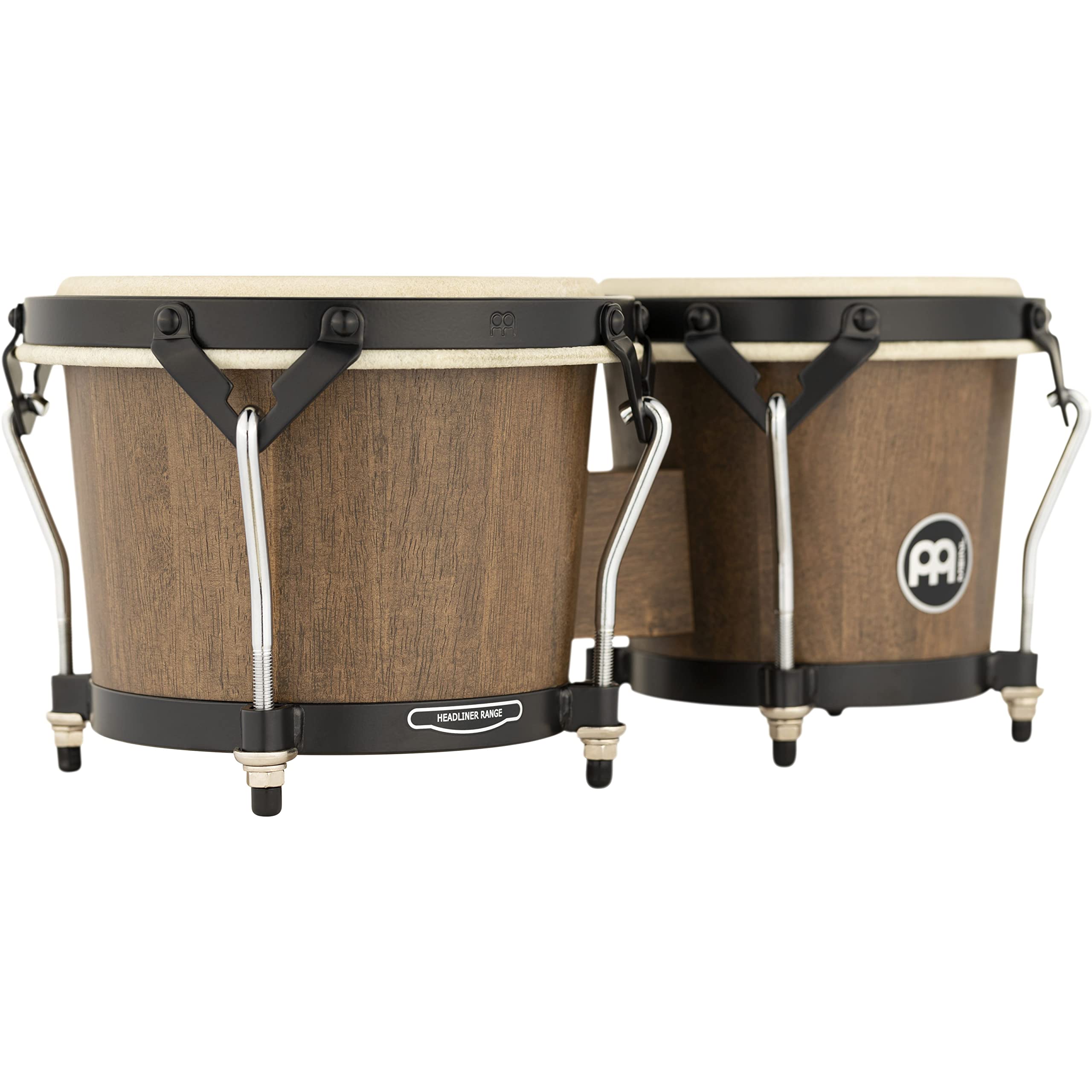 MEINL Bongos Headliner HTB100WB-M Bongos Braun Holz