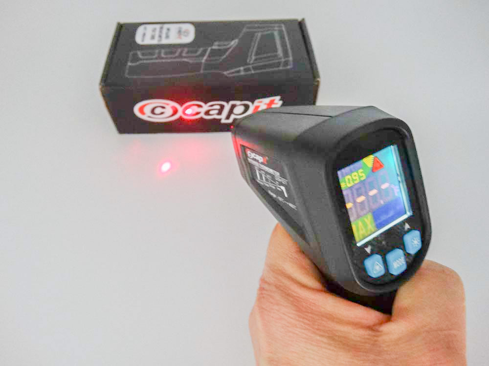 Capit Infrarot-Thermometer Digital Laser 400°C