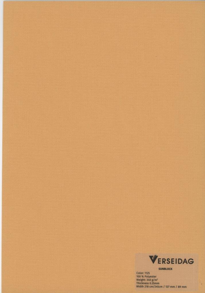 Sauleda Office Sunblock 1125 Sonnenschutzstoff Orange