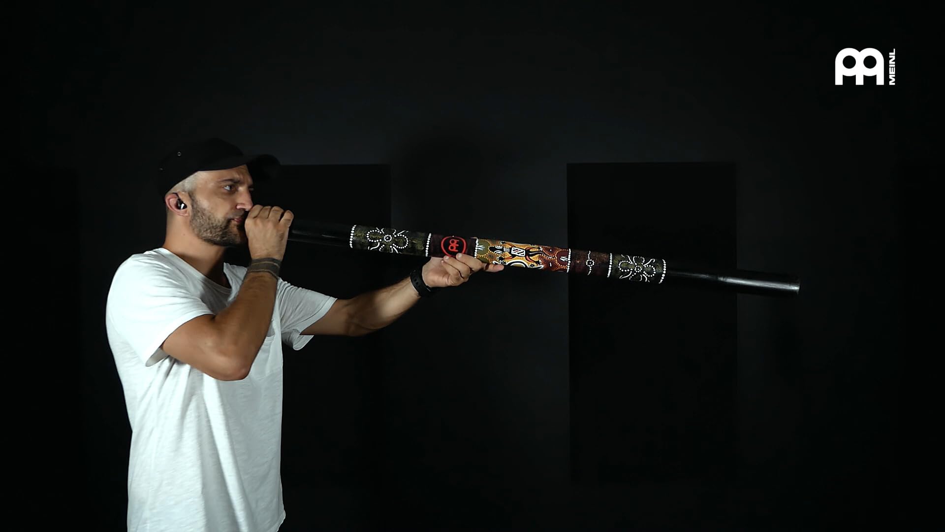 Meinl Didgeridoos Wood Didgeridoo Bambus Schwarz 120cm