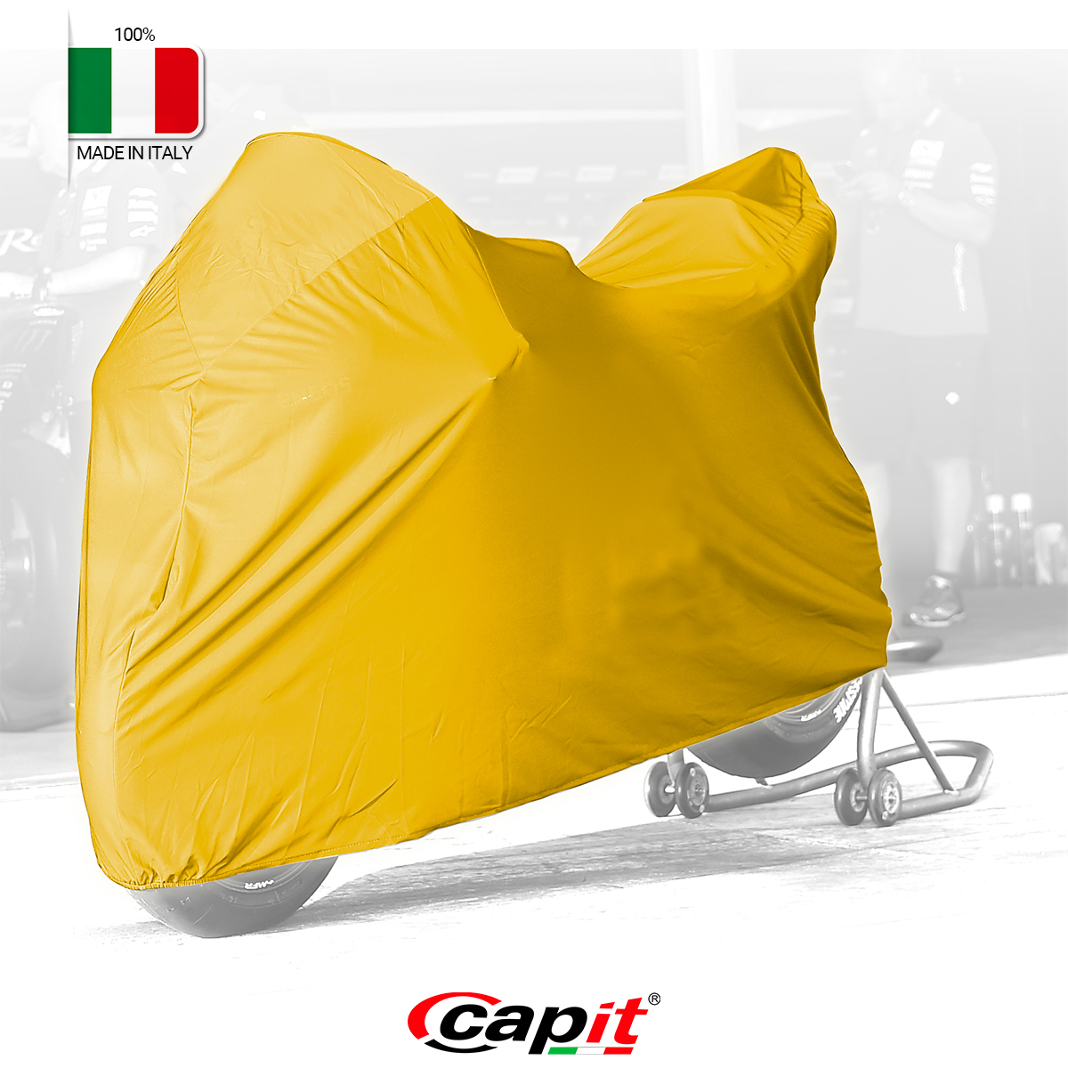 Capit Coprimoto Motorradabdeckung Indoor elastisch