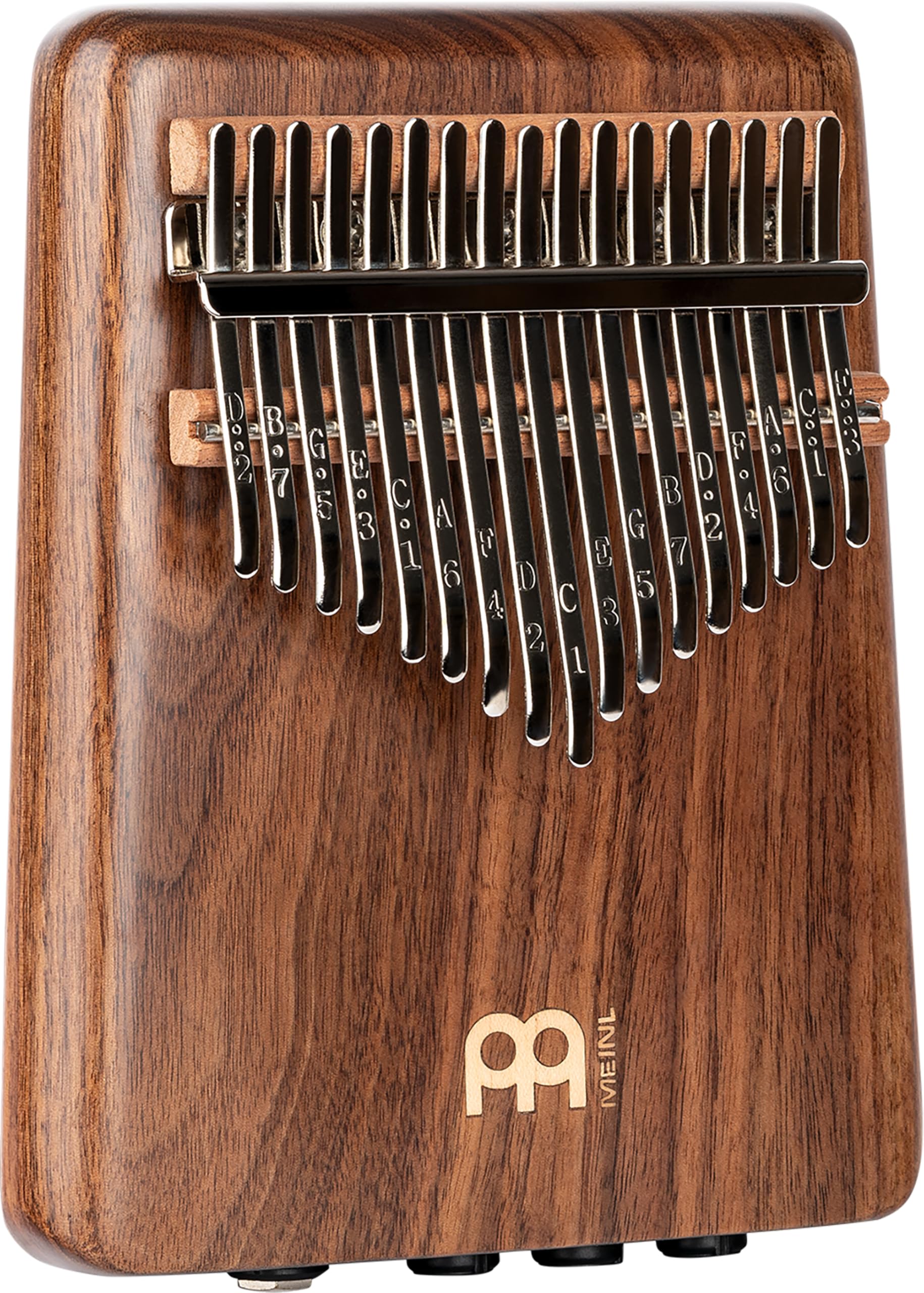 Meinl PKA17AW Kalimba Natur 17 Lamellen Pickup