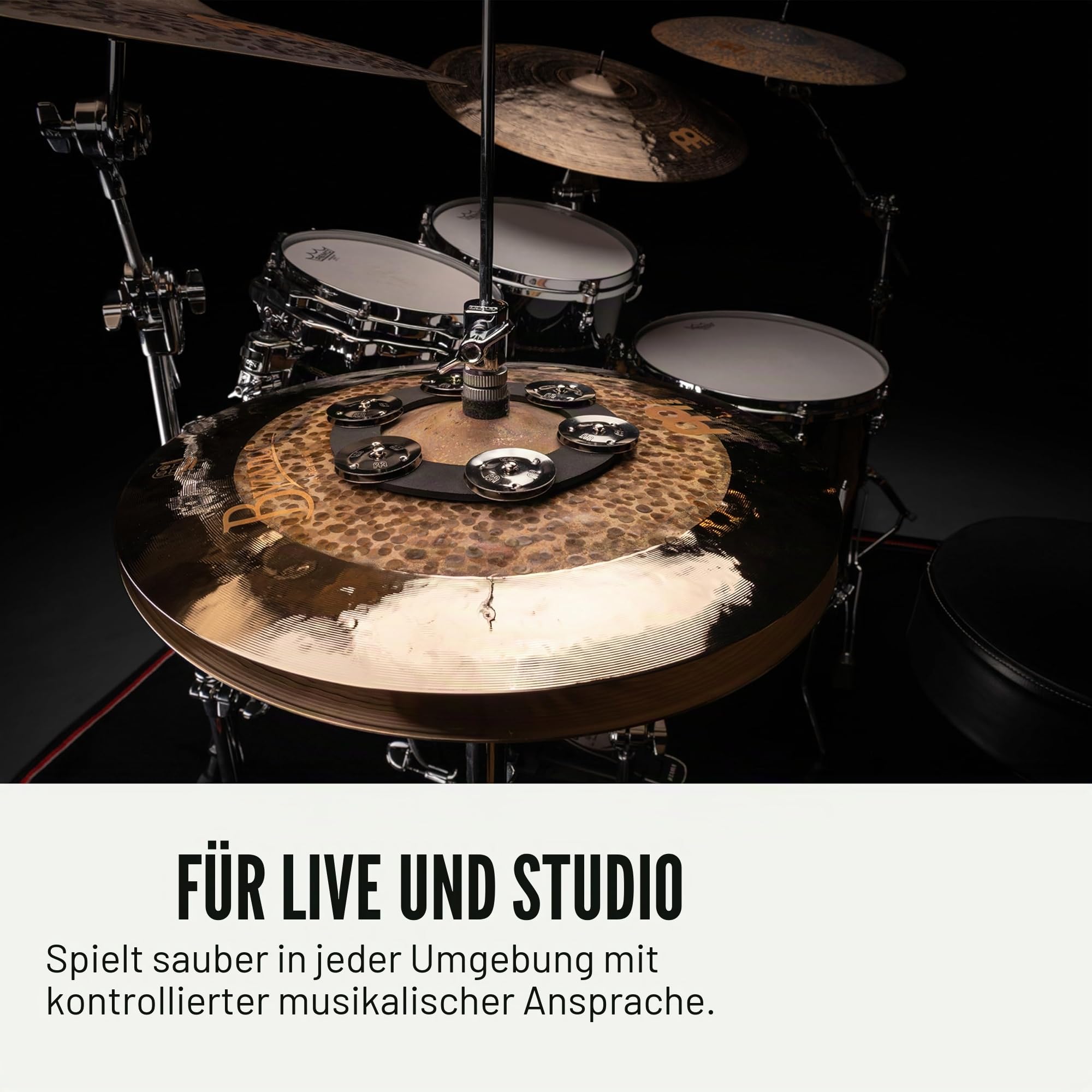 MEINL SCRING Soft Ching Ring Becken 6 Schellen