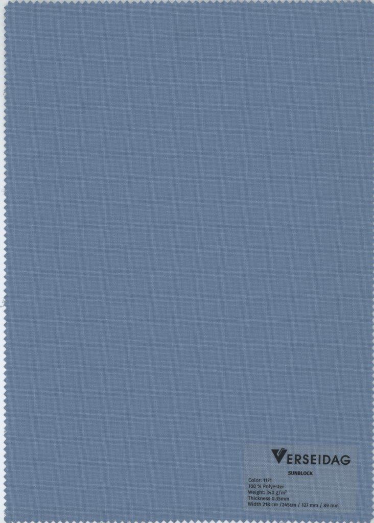 Sauleda Office Sunblock 1171 Markisenstoff Dusty Blue
