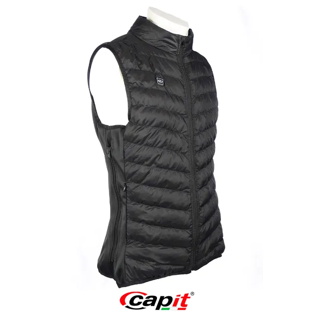 Capit Joule Heizweste Schwarz Beheizbar Softshell USB