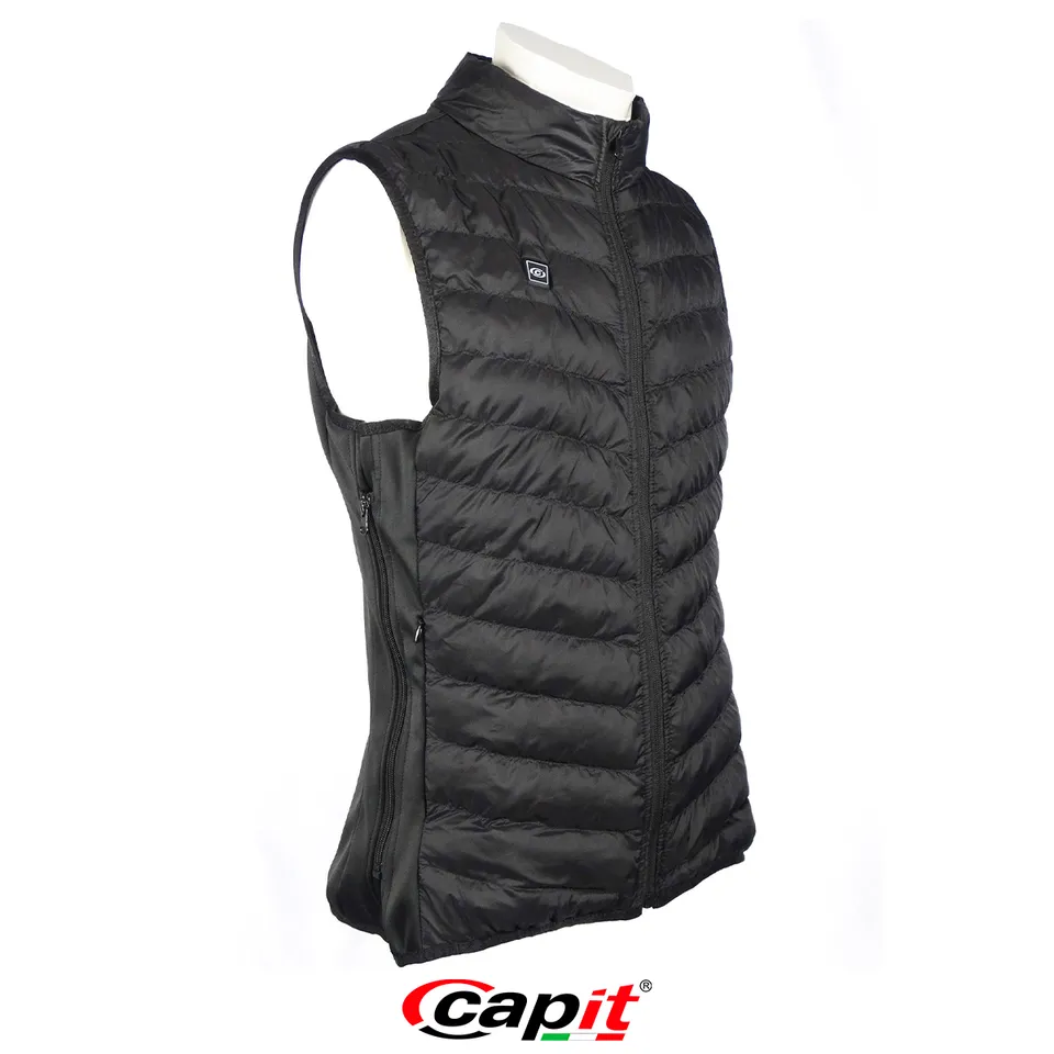 Capit Joule Heizweste Schwarz Beheizbar Softshell USB