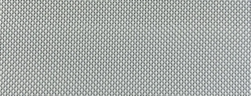 Sauleda Office Screen Glass White Pearl Screenstoff Weiß