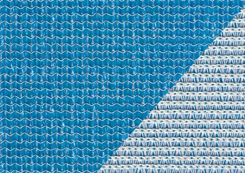 Sauleda Solar Pro Tech Dual Santorini Markisenstoff Aquatic Blue