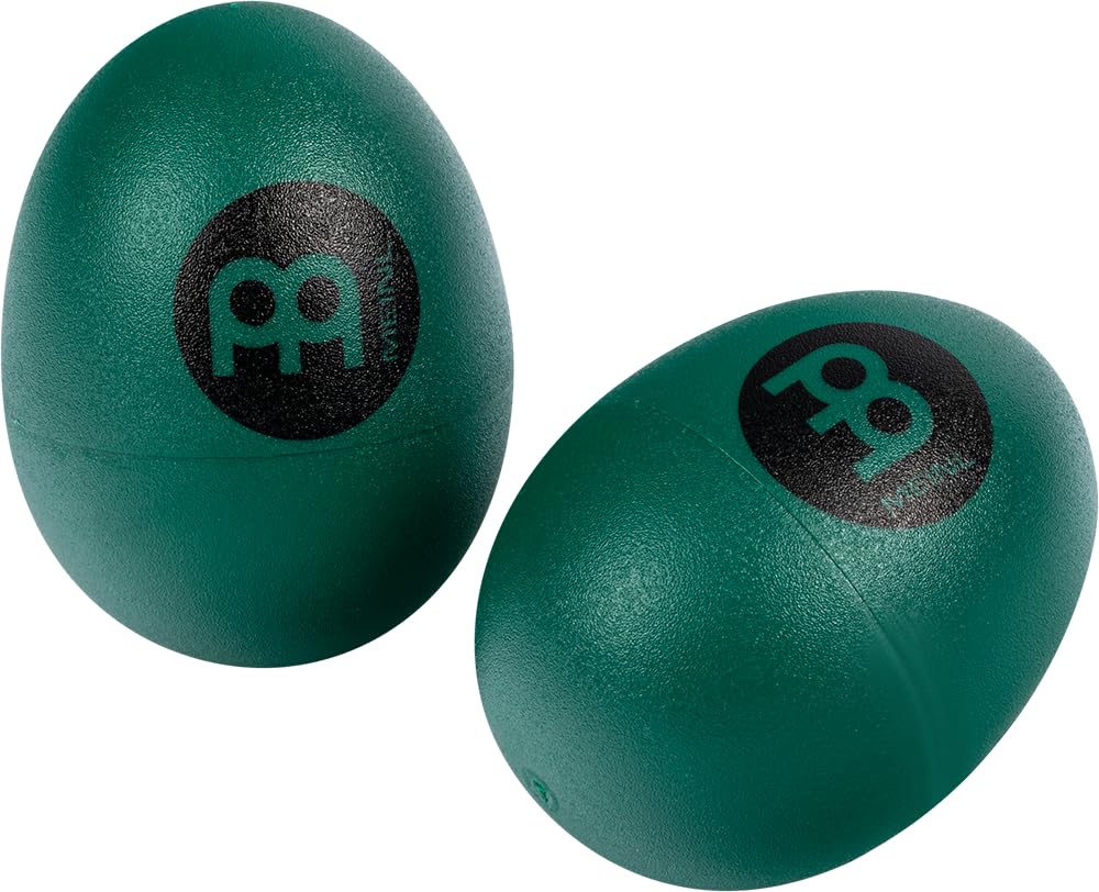MEINL Hand Percussion ES2-GR Egg Shaker Grün Kunststoff