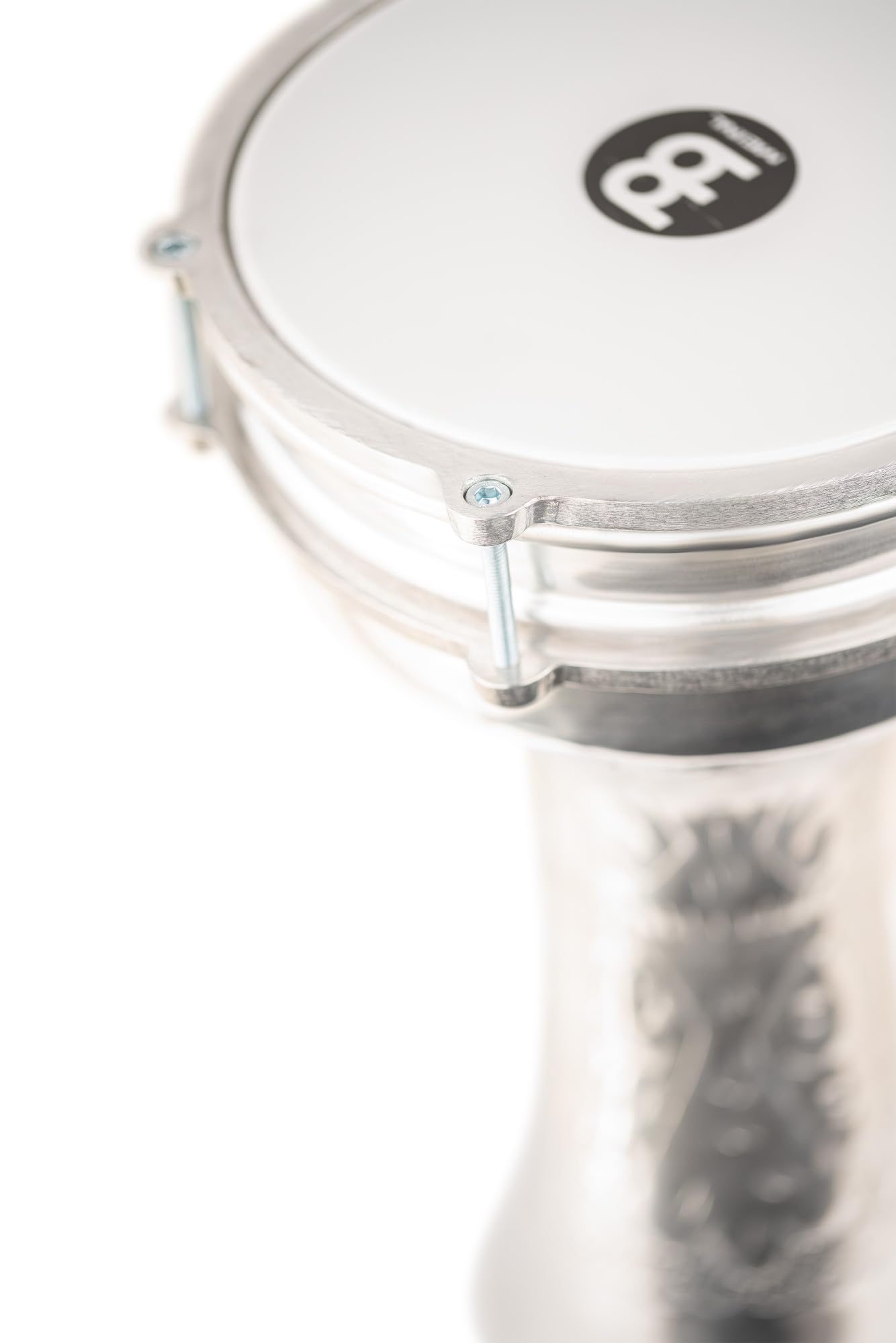 Meinl HE-315 Darbuka Handtrommel Aluminium Silber 8,25 Zoll