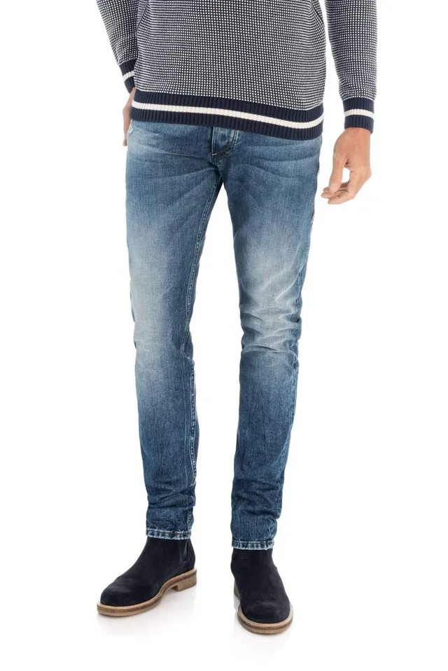 Salsa Jeans Lima Herren Jeans mittlerer Farbton schmal