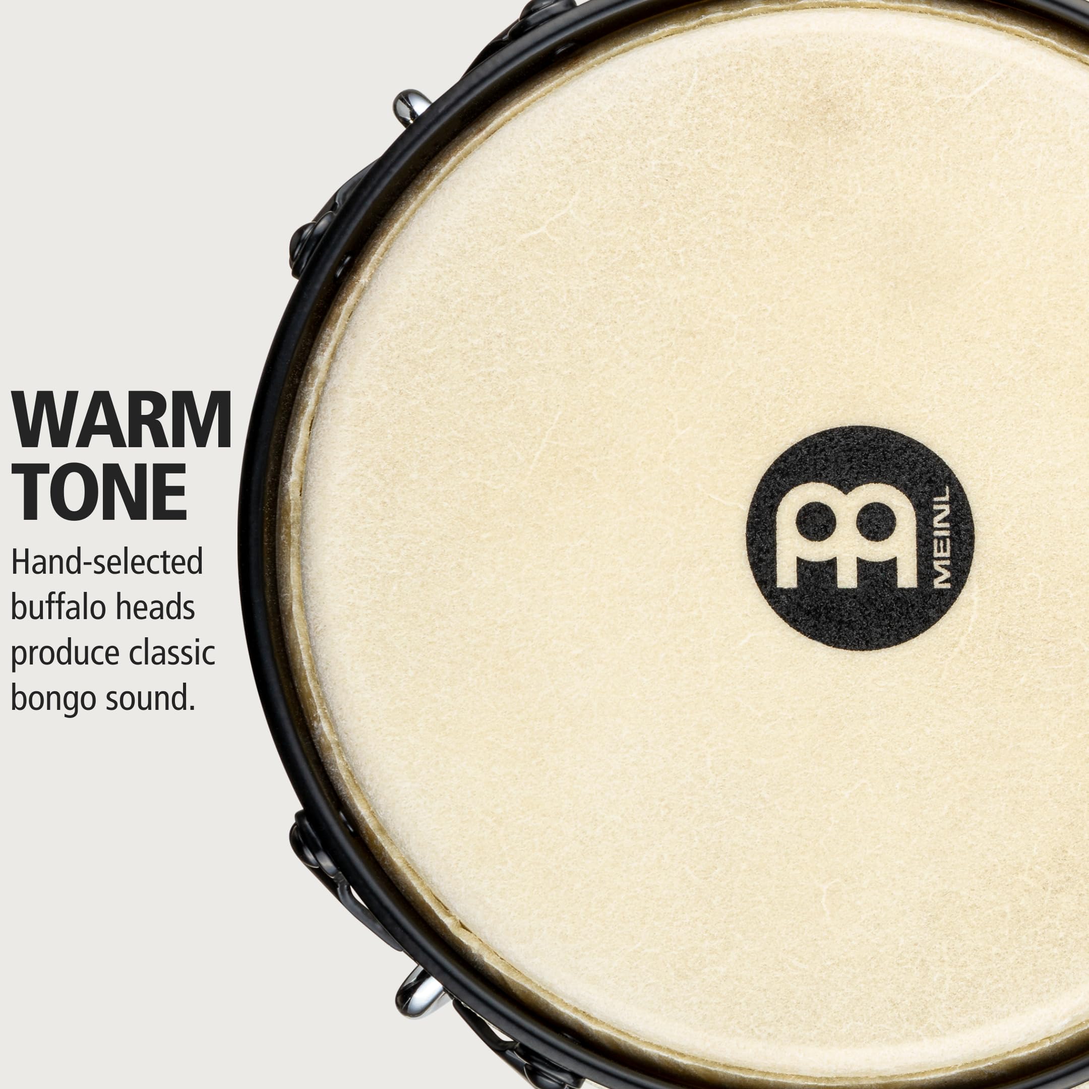 MEINL Bongos Headliner HTB100WB-M Bongos Braun Holz