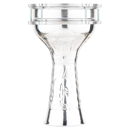 Meinl HE-113 Darbuka Aluminium Silber 7,25 Zoll Kunststofffell
