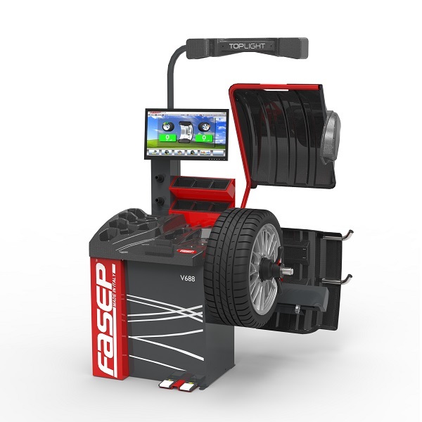 Fasep V688 Stark Wuchtmaschine 3D Touchless Laser