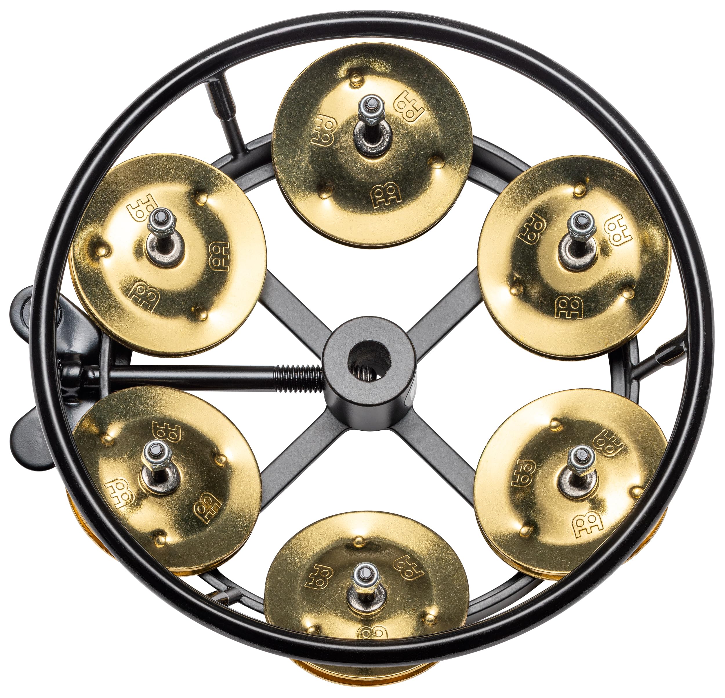 Meinl Tambourines THH1B-BK Hihat Tamburin Messing 5 Zoll