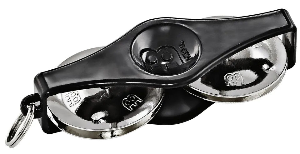 MEINL Percussion KRT-BK Tamburin Anhänger Schwarz ABS Mini