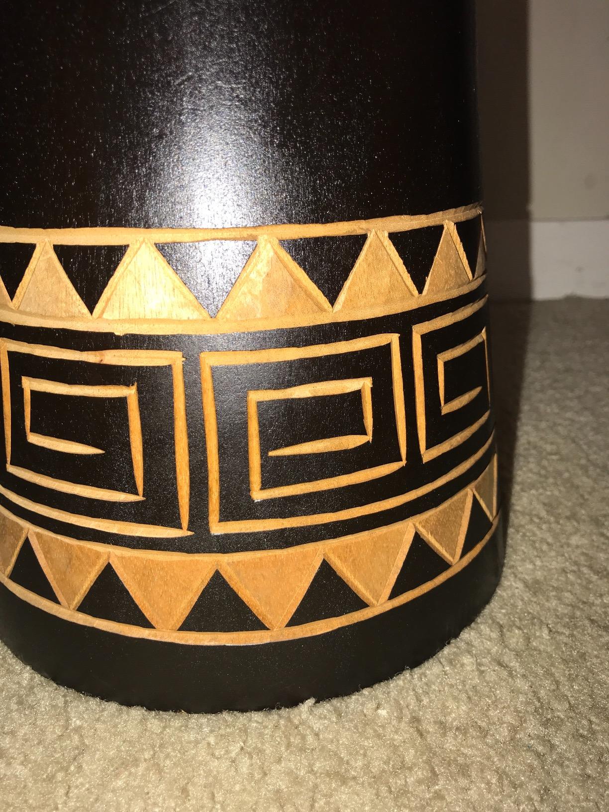 Meinl Congo HDJ1-L Djembe 12 Zoll Mahagoni Dunkelbraun