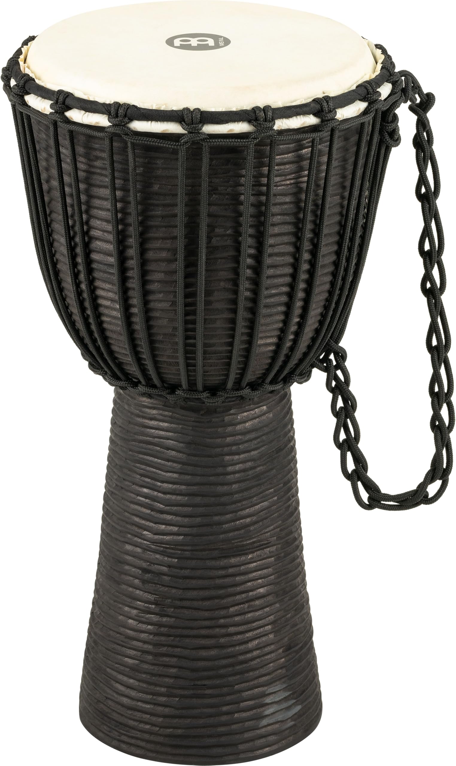 Meinl Black River HDJ3-M Djembe 10 Zoll schwarz Mahagoni