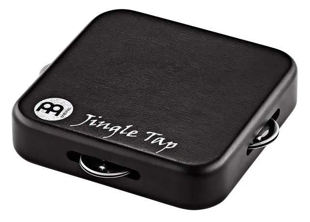 Meinl CJT Cajon Jingle Tap Schwarz Stahlschellen