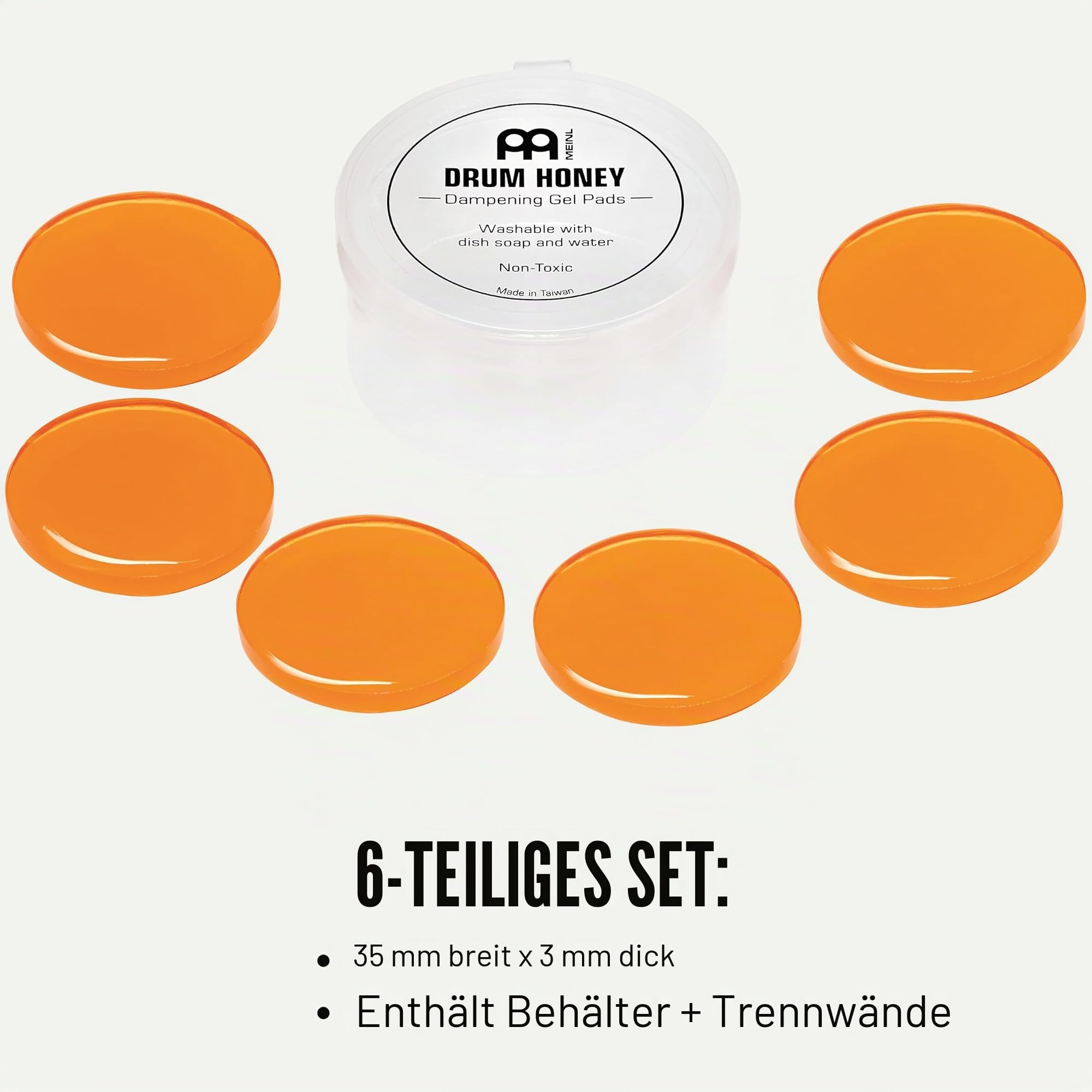Meinl MDH Drum Honey Gel-Dämpfer für Drums Becken