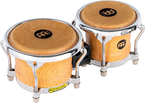 Meinl Bongos FWB100SNT-M Mini Bongos Natur Büffelfell