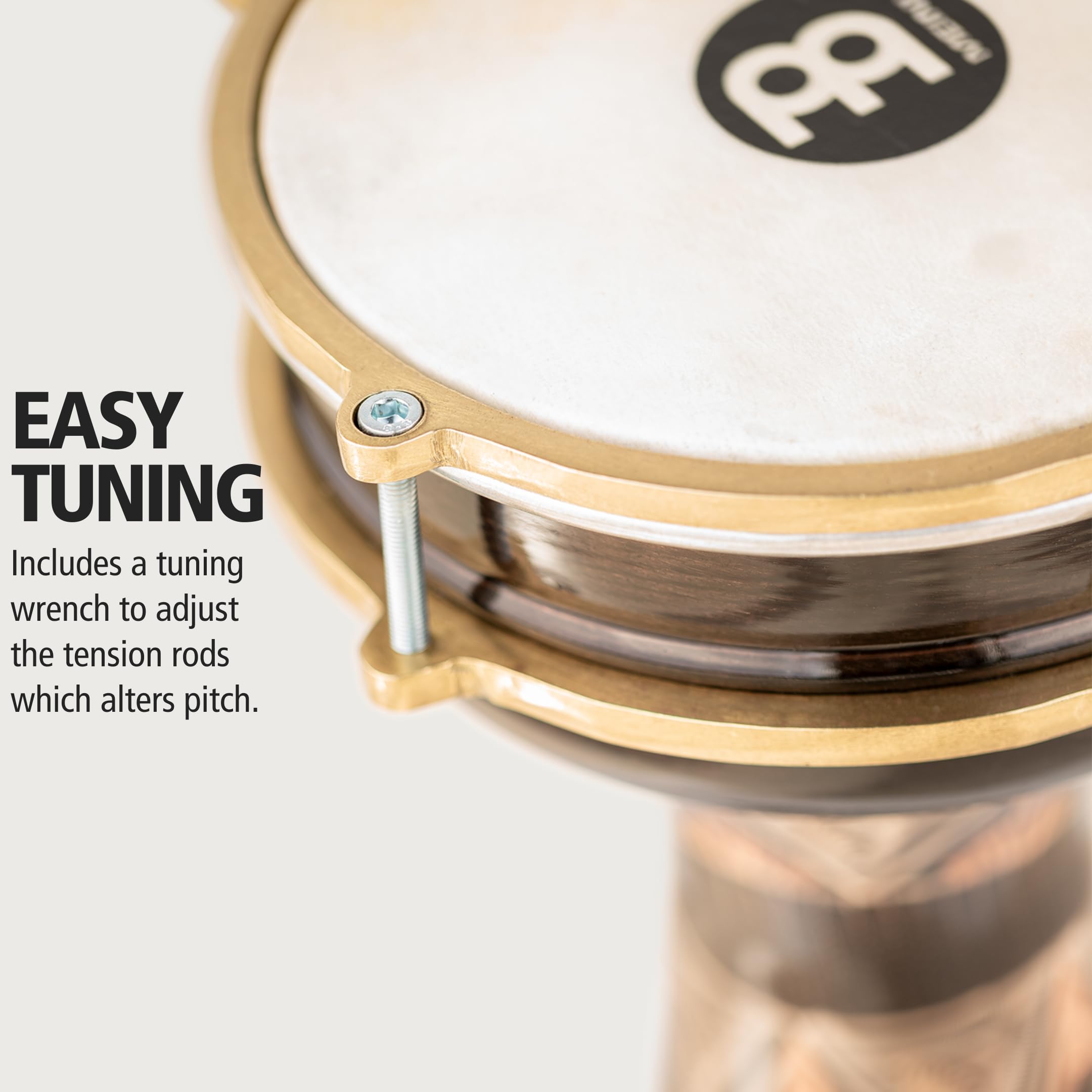 Meinl HE-204 Copper Darbuka Handtrommel Kupfer 7,5 Zoll