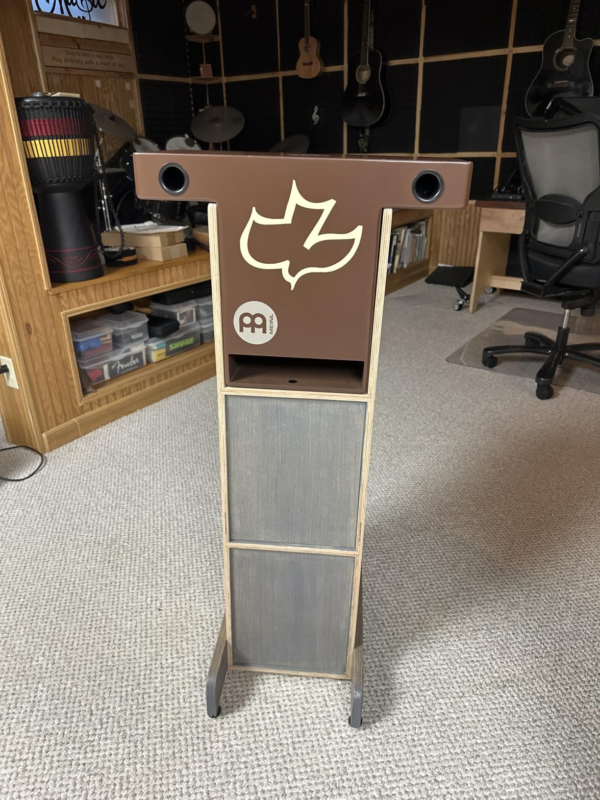 Meinl TOPCAJ2WN Turbo Slaptop Cajon Walnuss