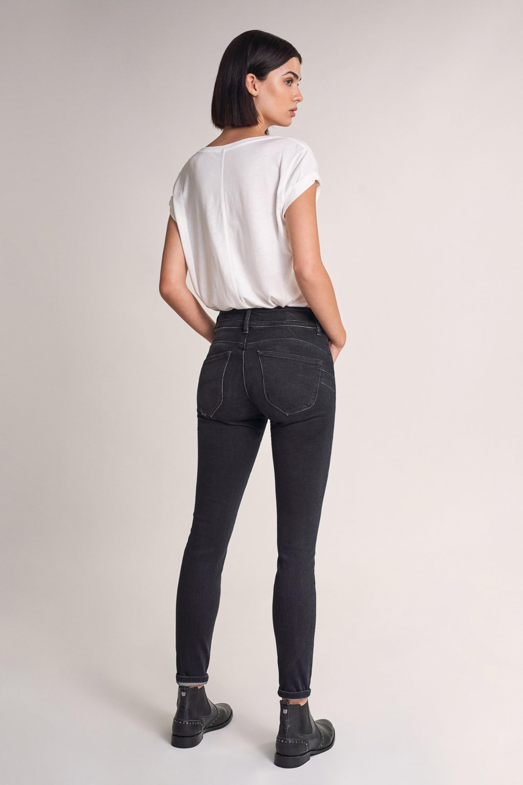 Salsa Secret Push In Skinny Jeans dunkel Größe 28