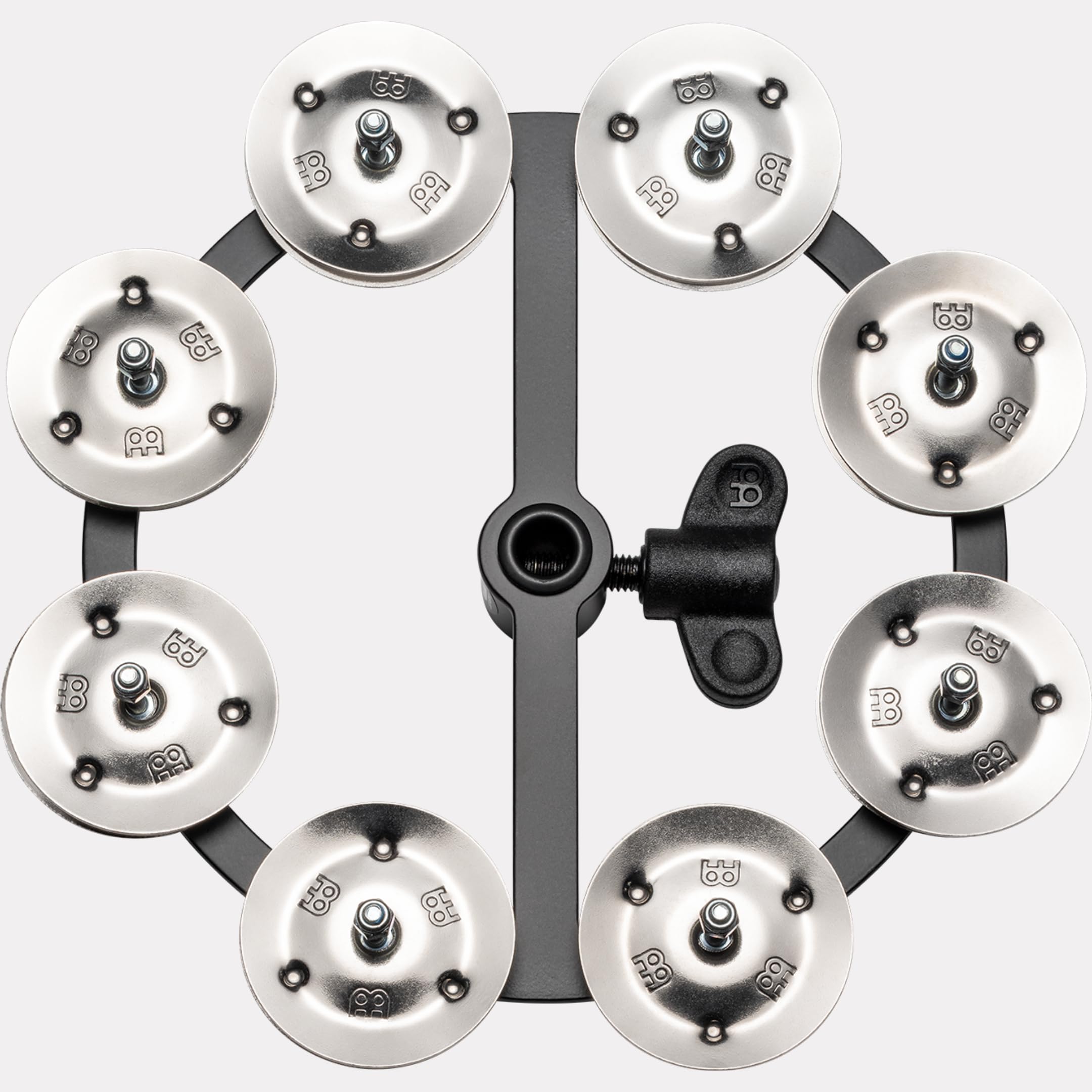 Meinl Tambourines HTHH1BK Hihat Tambourine schwarz Stahl