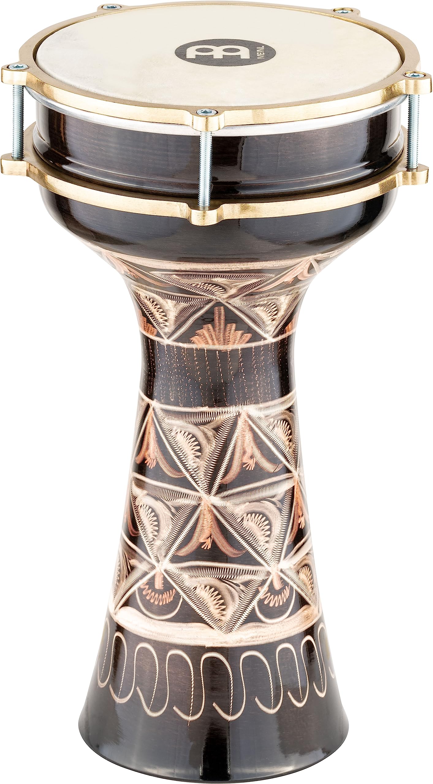 Meinl HE-204 Copper Darbuka Handtrommel Kupfer 7,5 Zoll