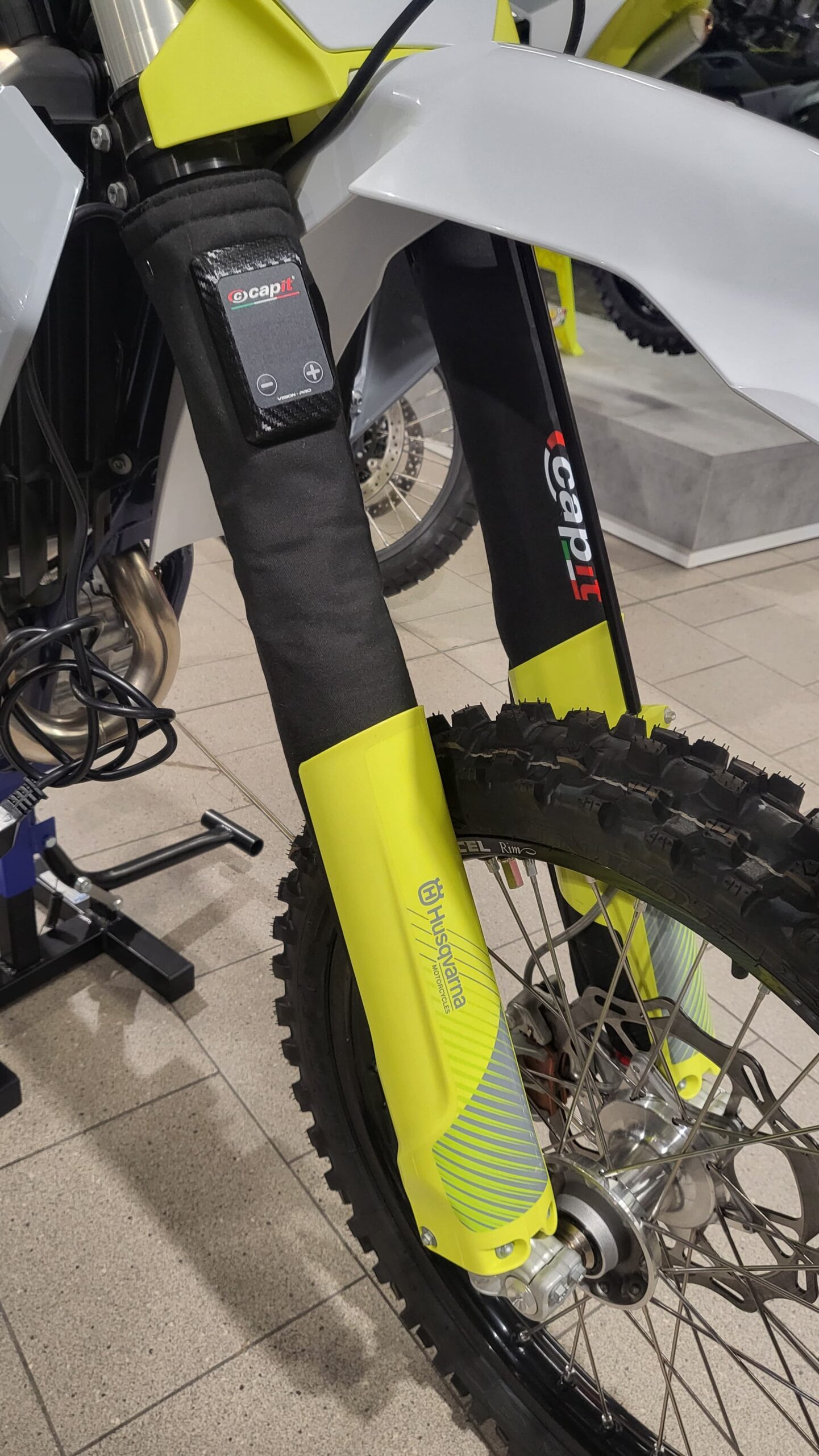 Capit Scalda Forcella Gabelwärmer Motorrad Paddock-Zubehör