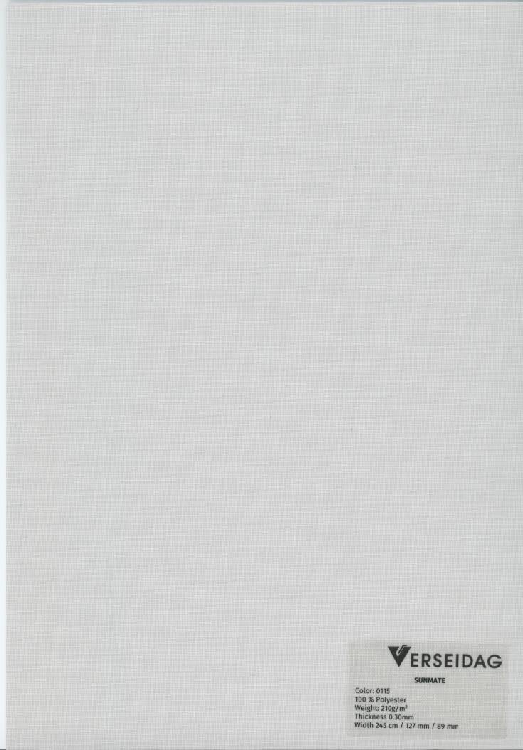 Sauleda Solar Pro Tech Sunmate 0115 Markisenstoff silber