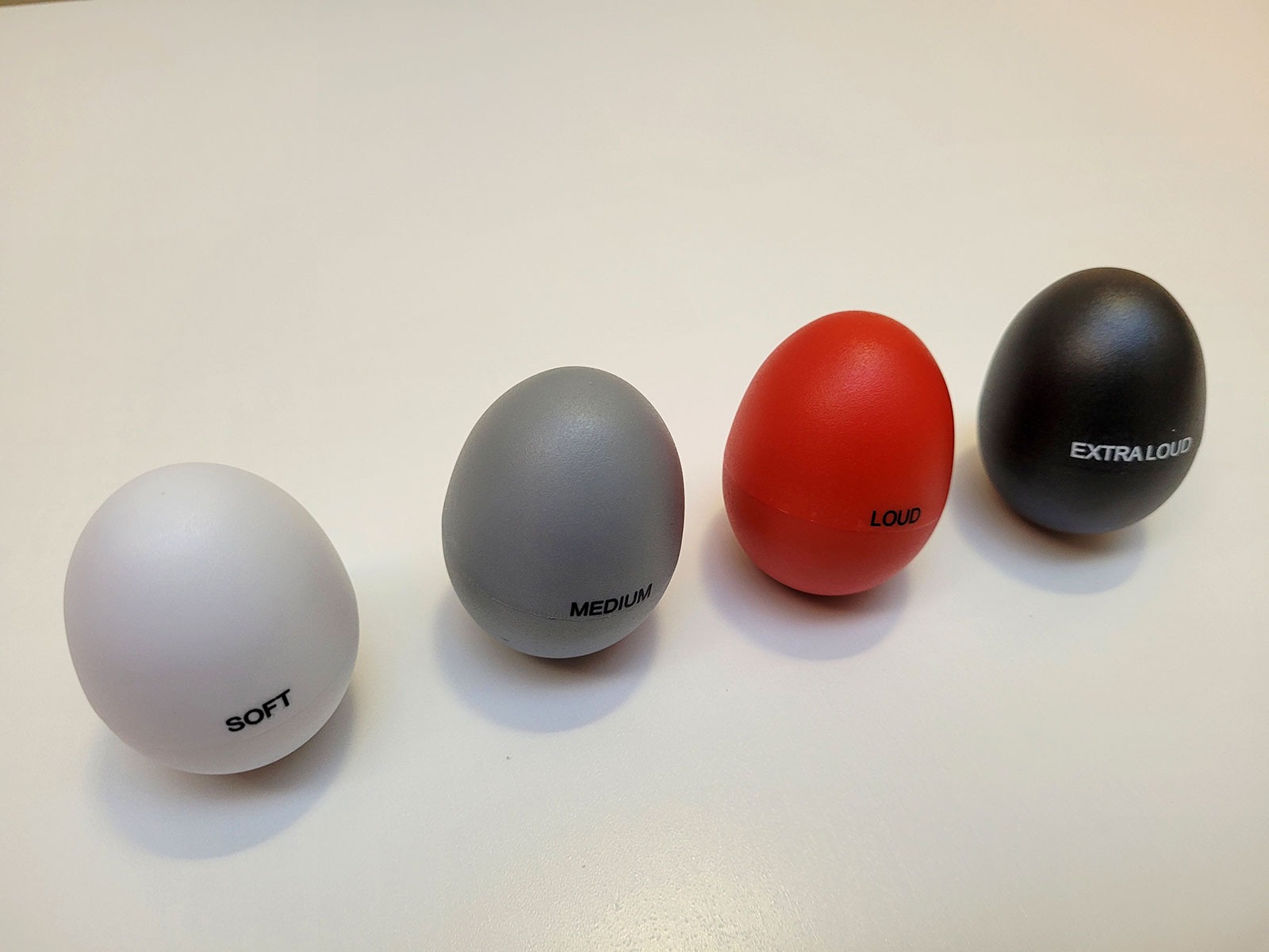 Meinl ES-SET Egg Shaker Set 4 Stk. 4 Lautstärken