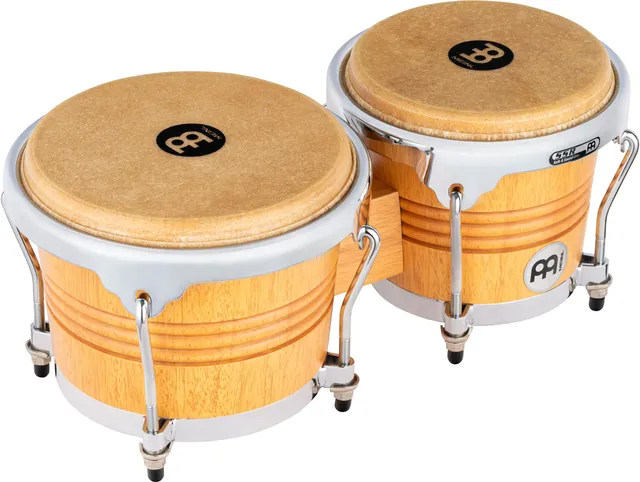 Meinl WB200SNT-M Bongos Natur Matt Büffelfell Holz