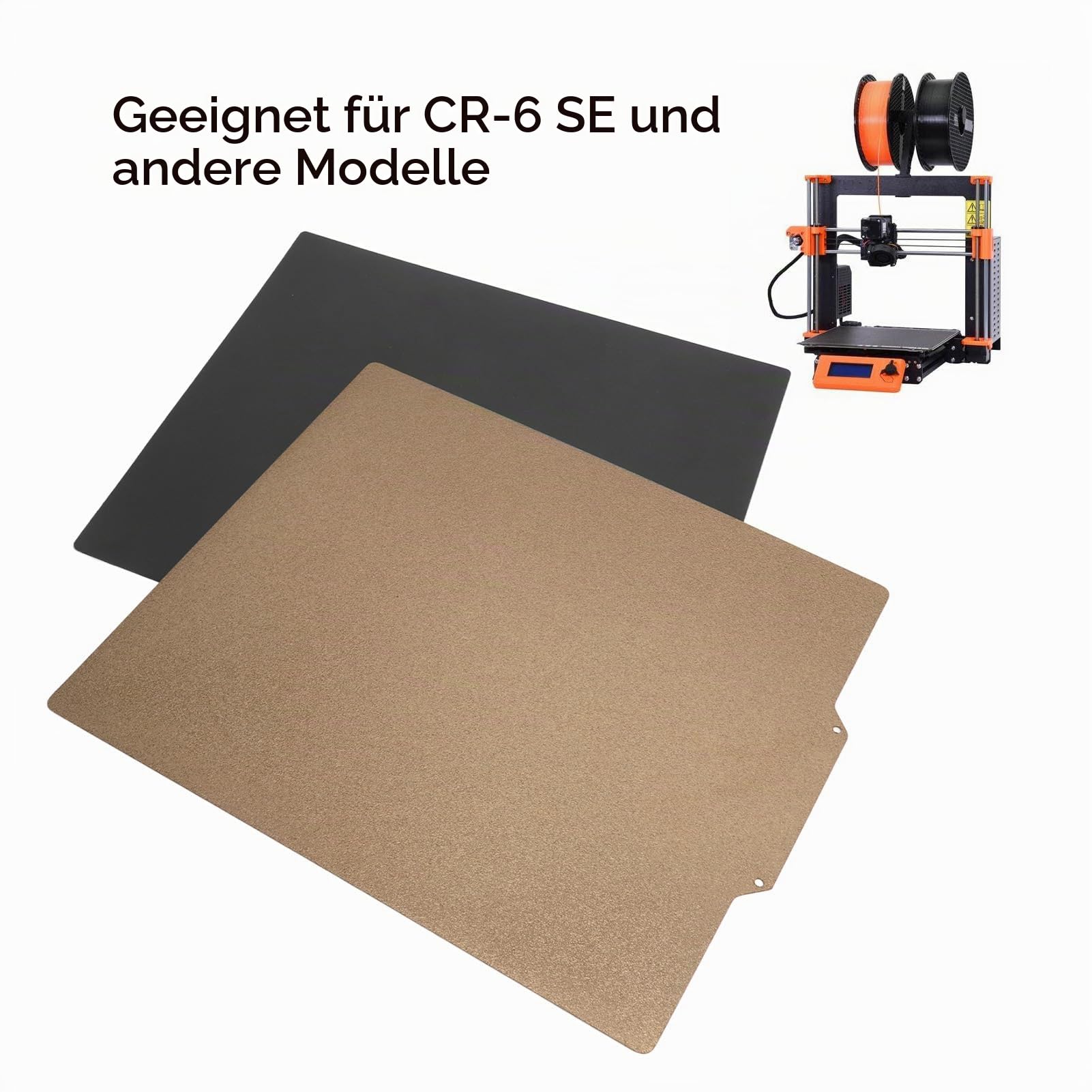 aklosipy PEI Stahlplatte 255x245 CR-6 SE magnetisch