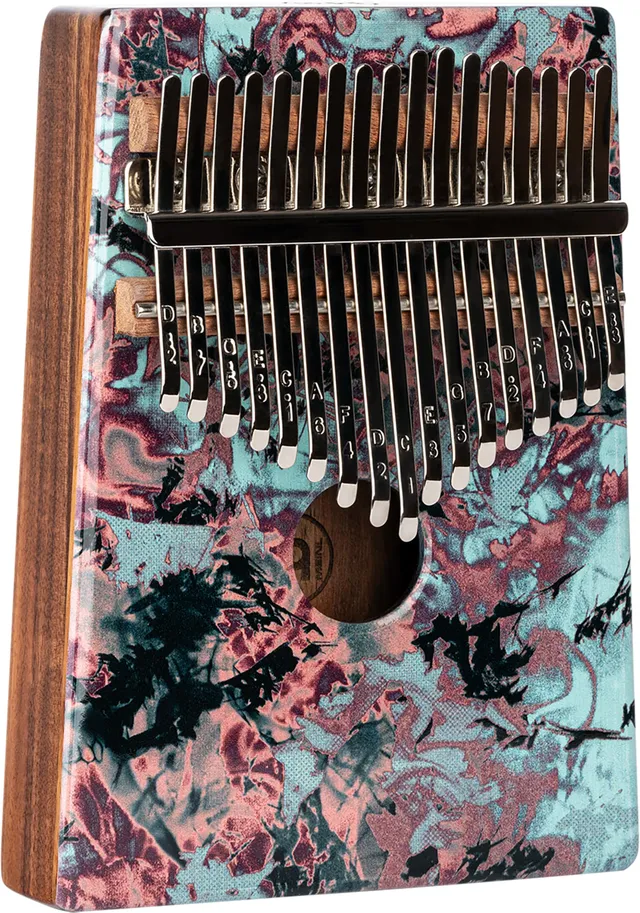 Meinl Sound Effects KA17CR Kalimba 17 Zungen Mehrfarbig