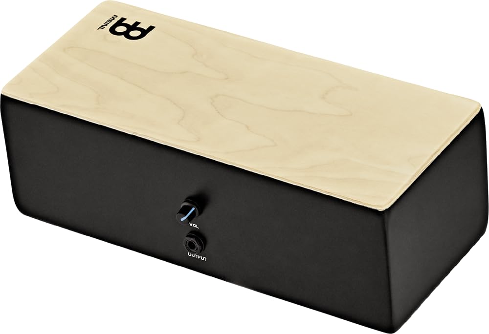 MEINL Pickup PBC1B Bongo Cajon Schwarz Natur Piezo