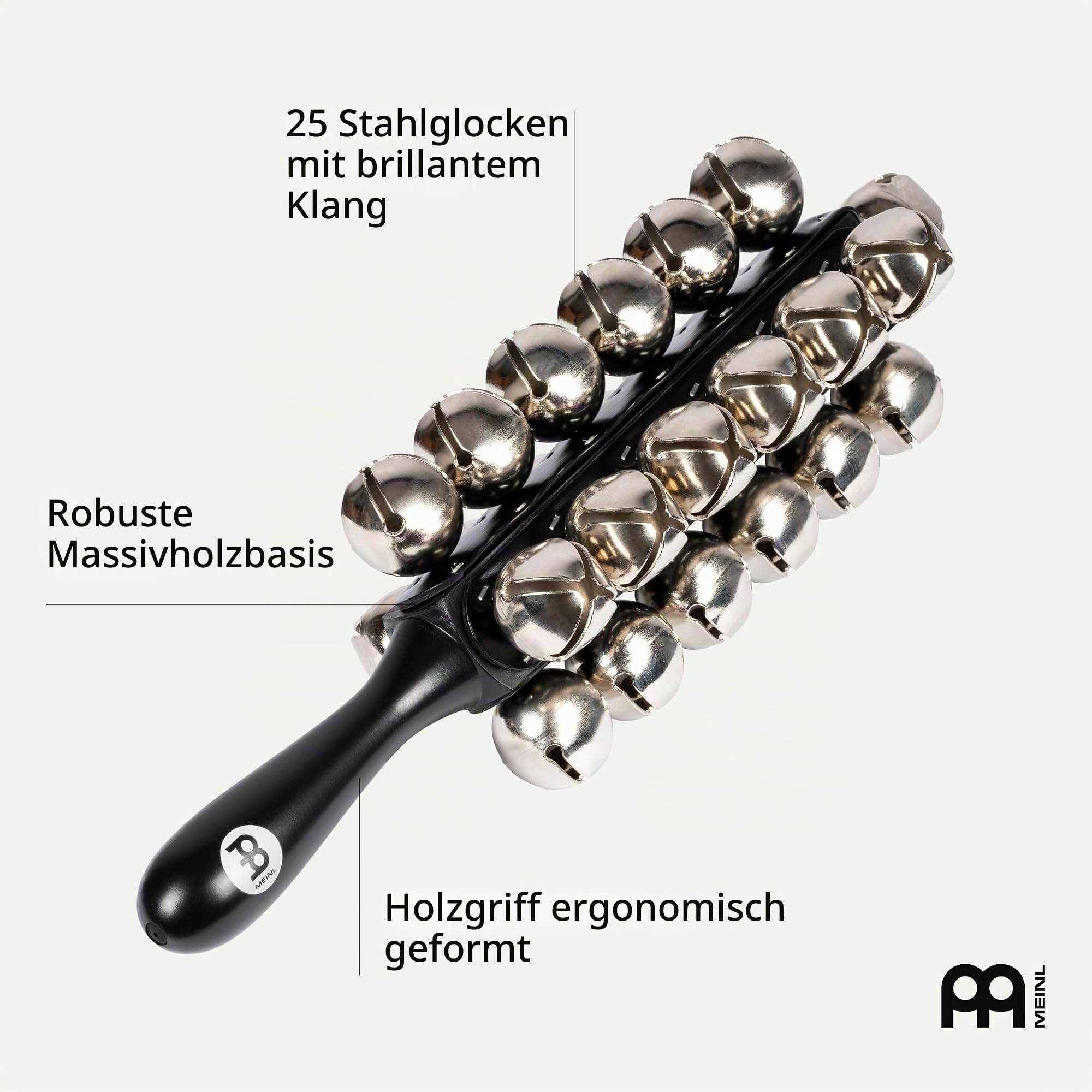 Meinl SLB25 Sleigh Bell Schellenkranz 25 Glöckchen