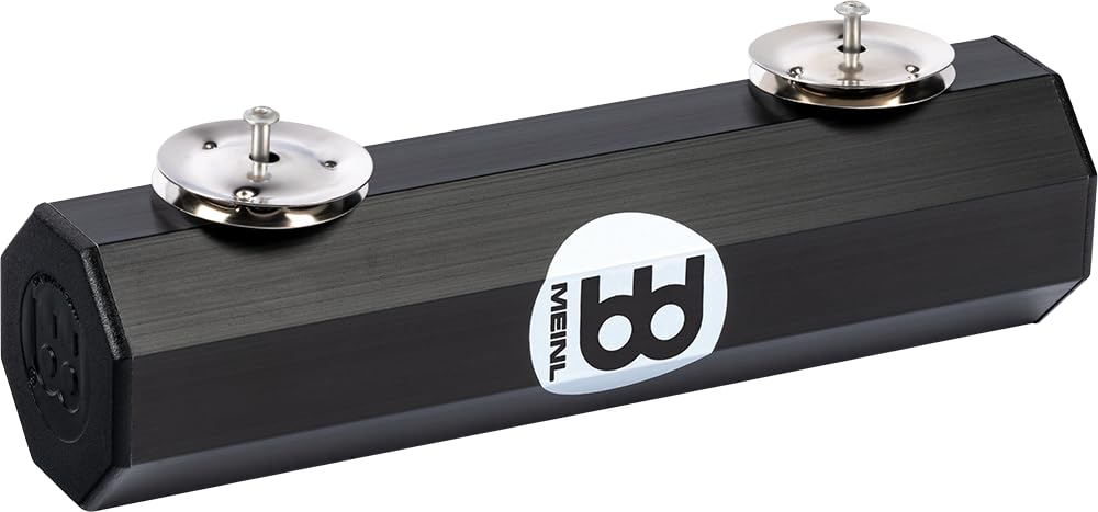 Meinl JS88BK Shaker Medium Aluminium Schwarz Achteckig