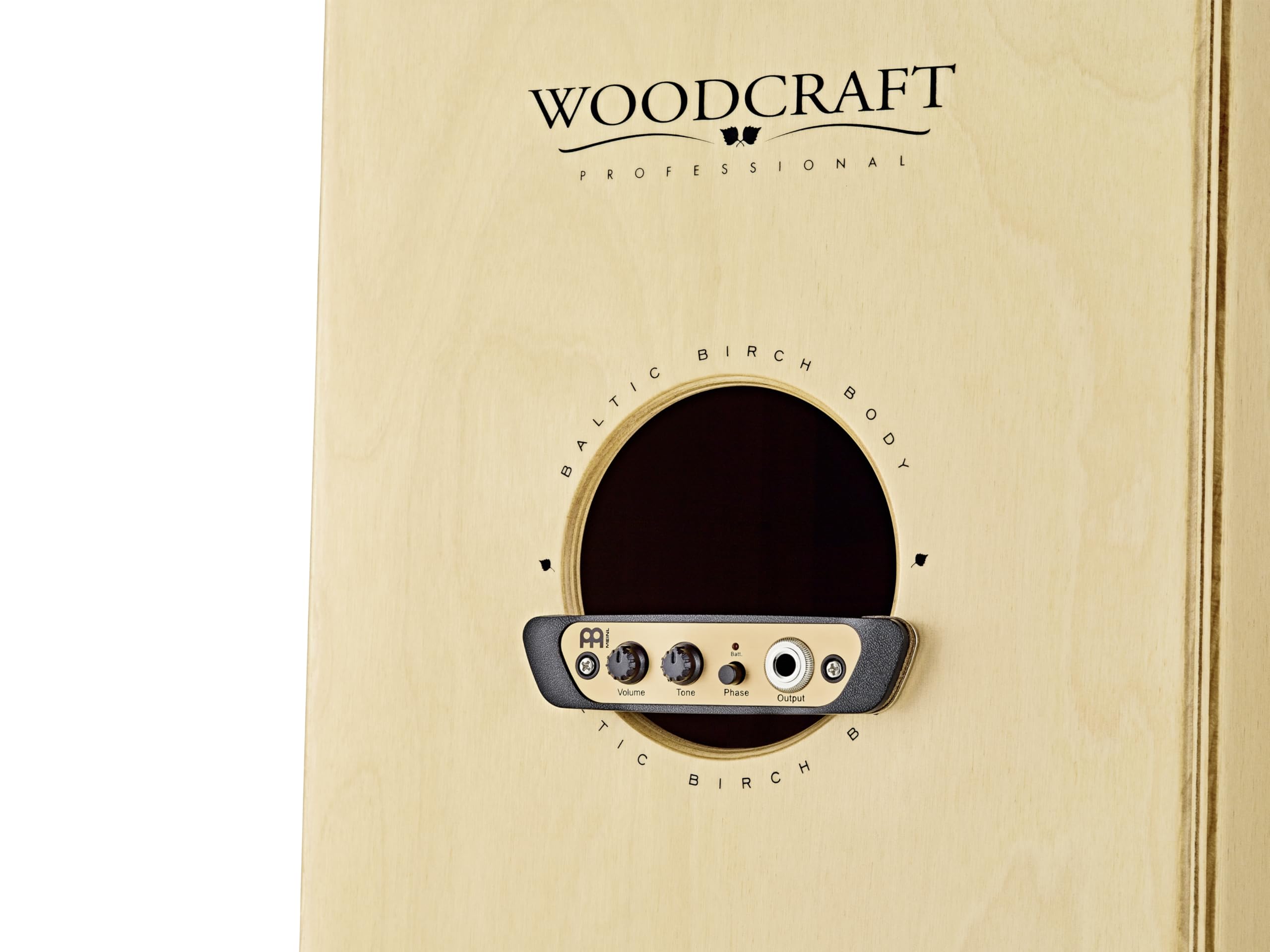 MEINL Cajon Preamp Pickup Kondensatormikrofon EQ