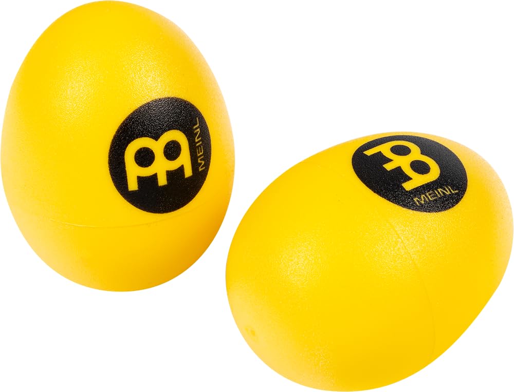 MEINL Hand Percussion ES2-Y Egg Shaker Gelb Kunststoff