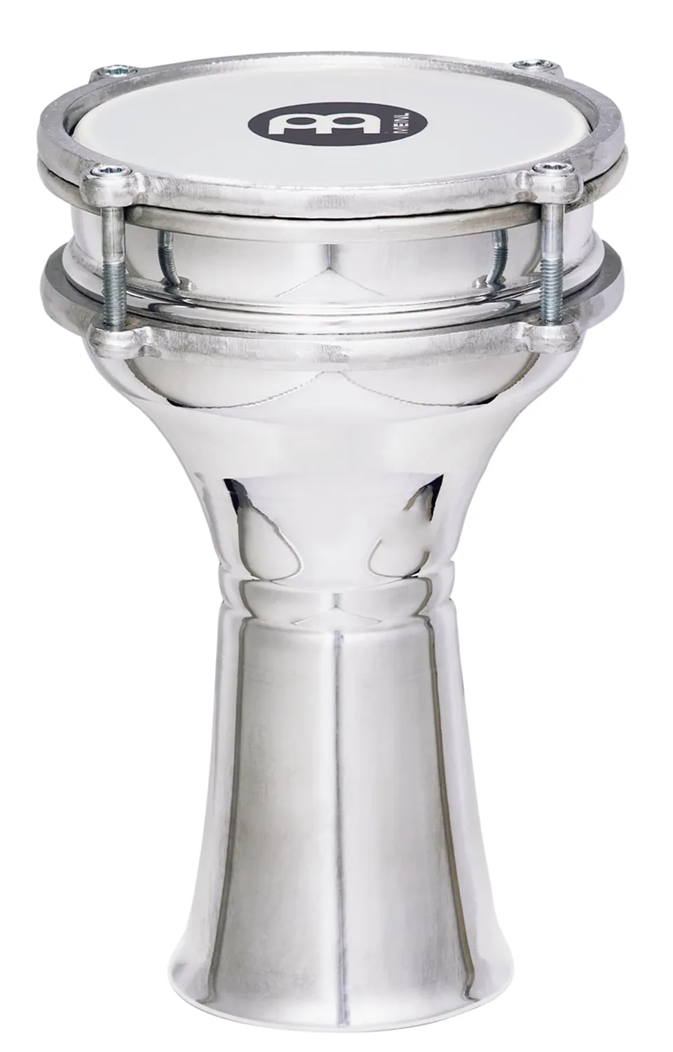 Meinl HE-110 Aluminium Darbuka Bechertrommel Silber