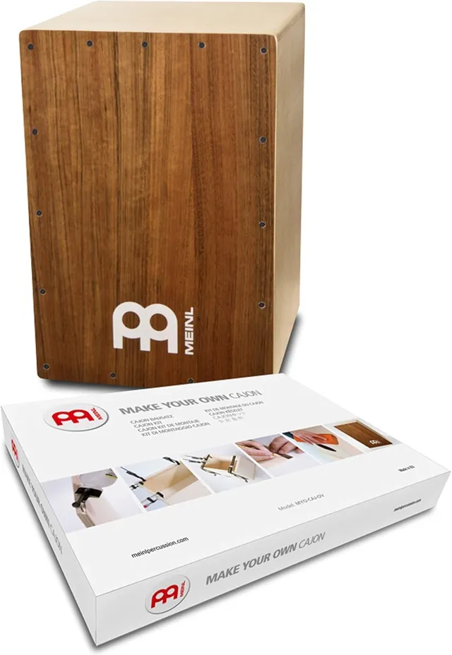 Meinl Cajons MYO-CAJ-OV Cajon Bausatz Ovangkol Frontplatte