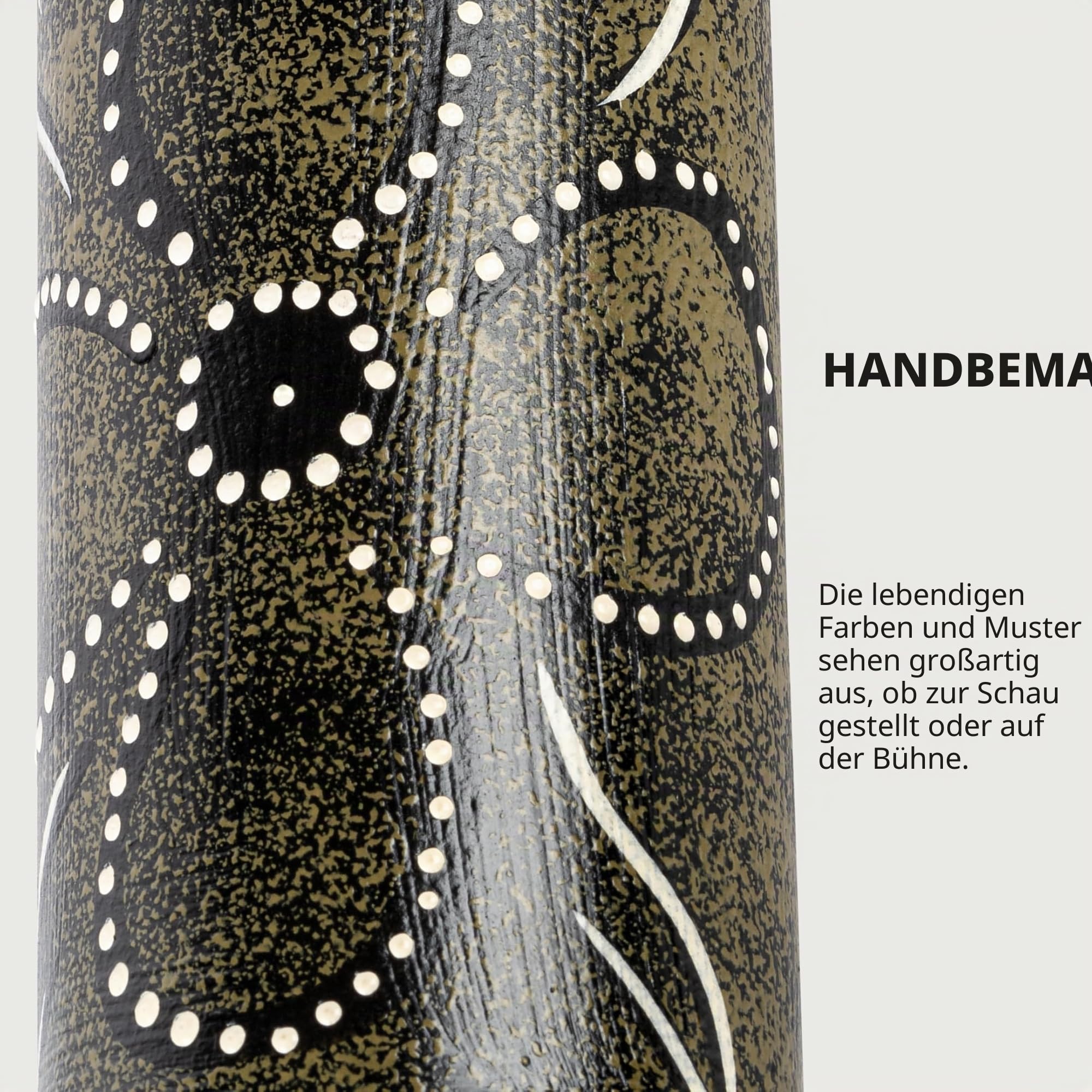Meinl Didgeridoos SDDG1-BK Didgeridoo Schwarz 130 cm Stimmung D