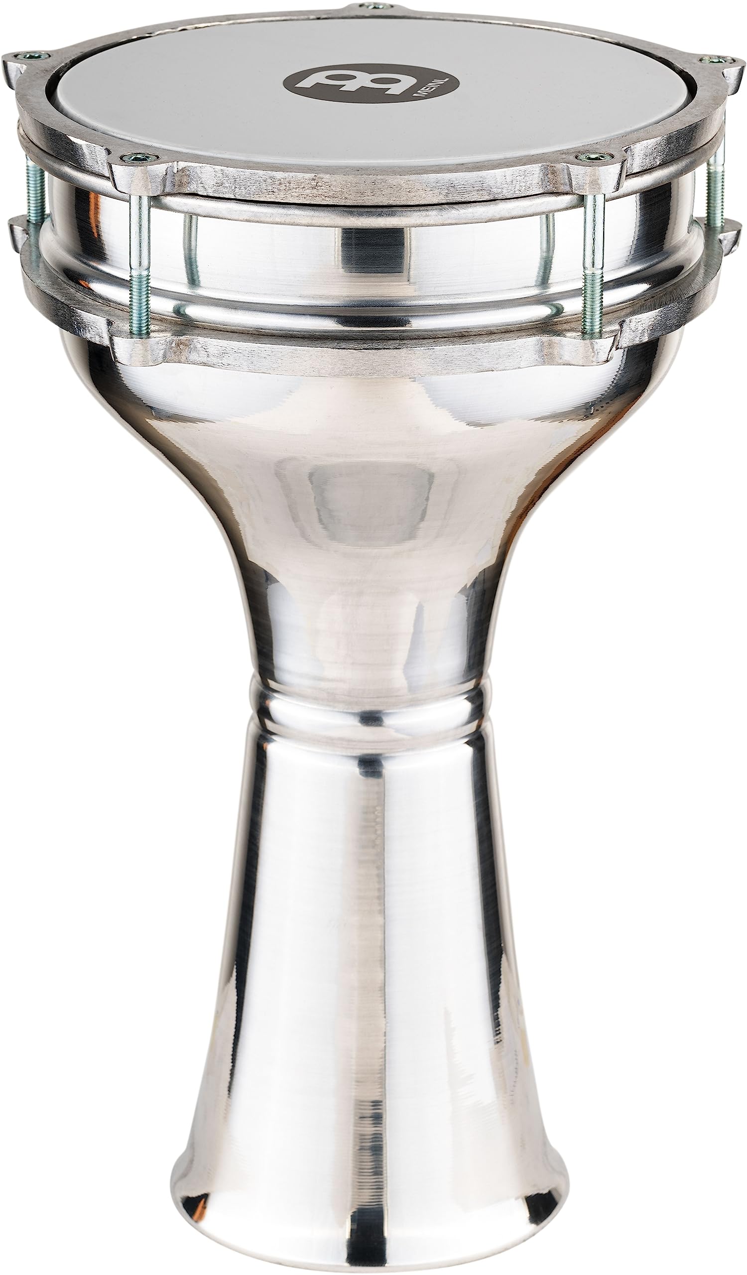 MEINL HE-103 Darbuka Aluminium Silber 7,25 Zoll