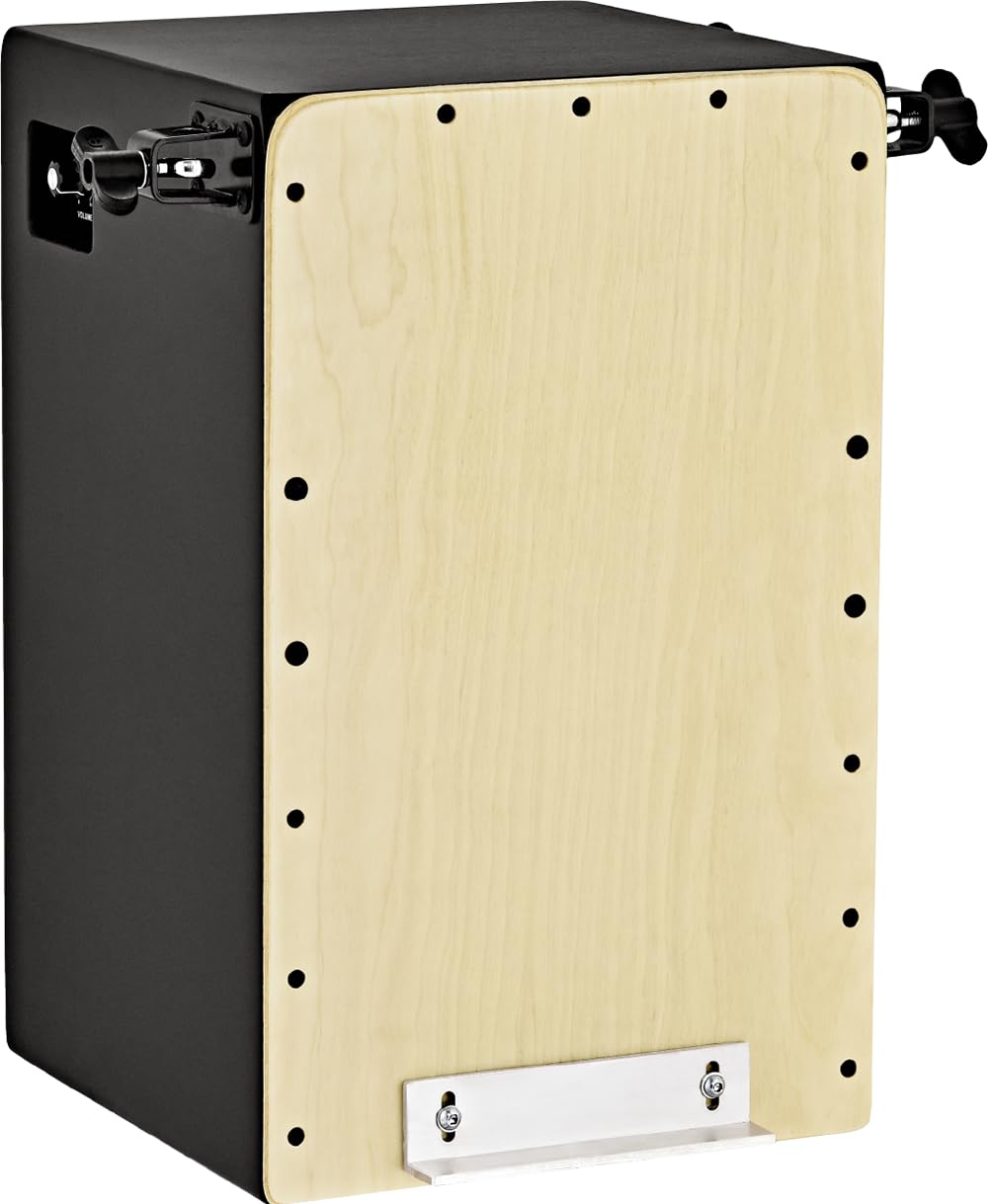 Meinl Cajons PBASSCAJ Cocktail Cajon Schwarz Natur